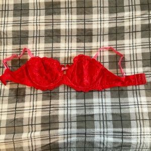 38 DDD/F Hot Pink Balconette Bra